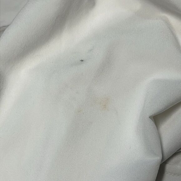 NWT Aqua | Womens White Crepe Cropped Tux Suit Jacket Blazer M - Picture 8 of 8